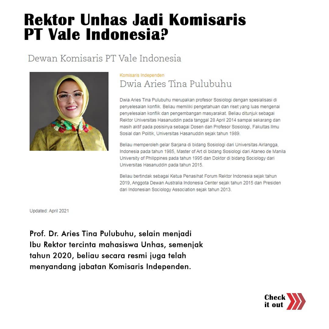 catatankaki_UH's tweet photo. Labrak Statuta, Rektor Unhas Rangkap Jabatan https://t.co/Aoi4Ea473B
