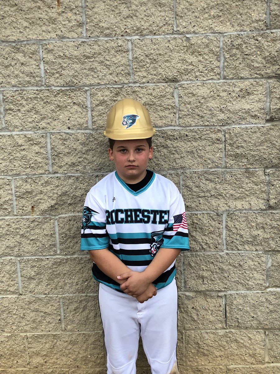 TornadoesBl's tweet photo. We played our best game of the year last night. A huge 8-6 win against the 10A Teal. Hustle plays and extra effort all over the field. Congrats to Henry for earning the Hustle Hardhat and Kaden for the Lunchpail Award! #tornadoseason #10AGold https://t.co/aW7hez7OGW