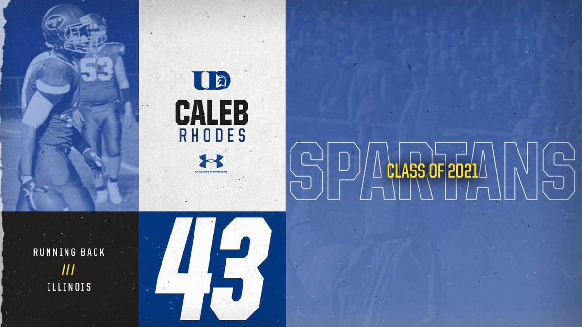 🚨 ℂ𝕆𝕄𝕄𝕀𝕋𝕋𝔼𝔻 🚨
Caleb Rhodes
<a href="/caleb_rhodes03/">Caleb Rhodes</a>

🔹Running Back
🔹Hanover, IL

#DBQ21 | #UDLeaveALegacy ⚔️