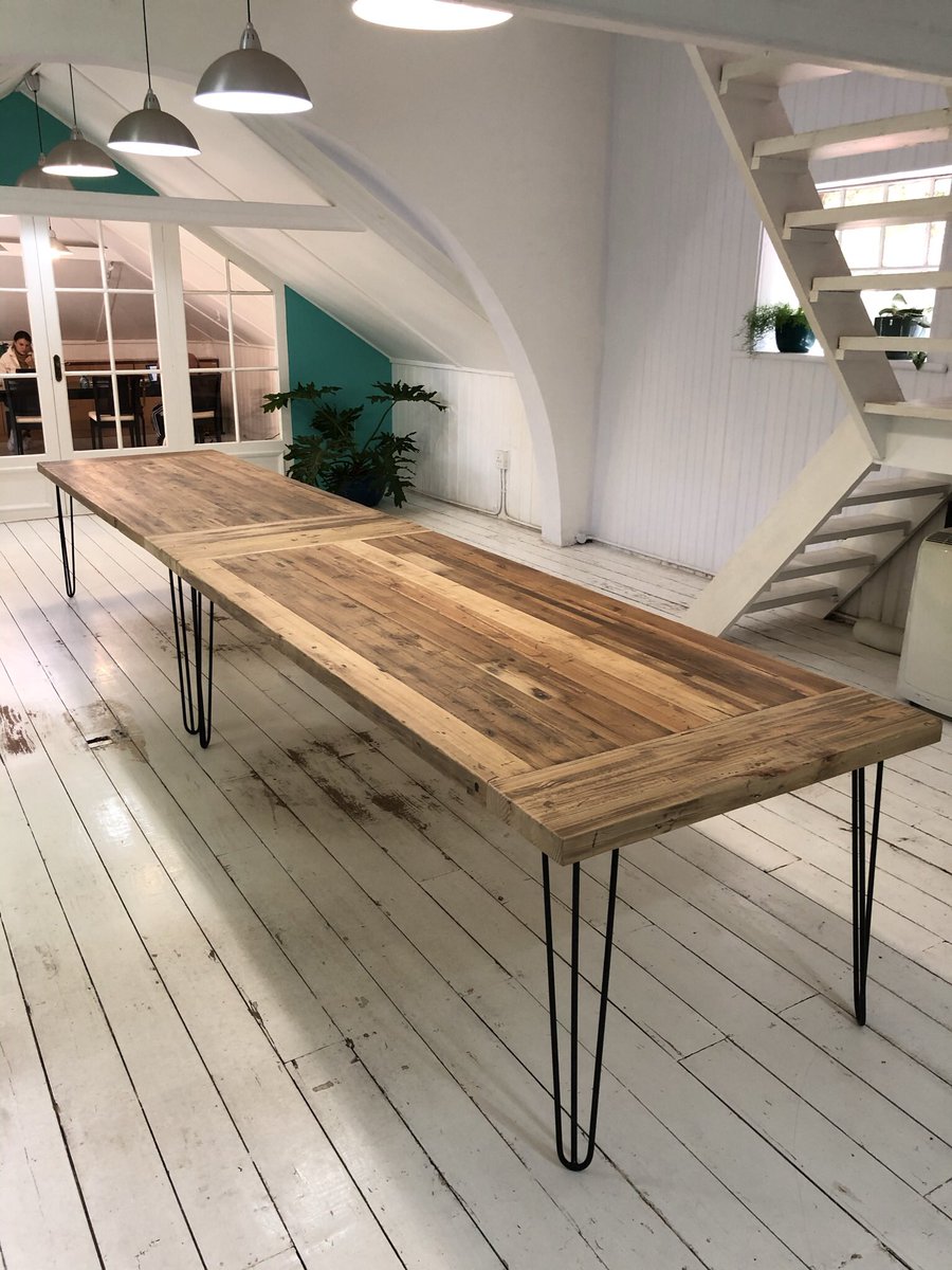 ConeyTimbers's tweet photo. Before and After. We produced some recycled custom made furniture for a heritage loft: wood from the catchment area. 5m boardroom table, coffee tables, server and occasional table. #recycledwood #sustainabledesign #custommade #bespoke #youdesign @douglasknowledgepartners #theloft https://t.co/lxNECF6OyS