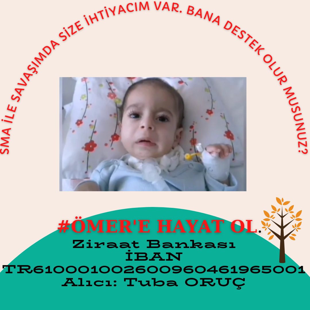 ErusEngin's tweet image. Ömer 14 aylık, 4 aylık iken SMA teşhisi konuldu ve 6 aylık iken trake takıldı. Aylardan sonra ilk defa yoğun bakımdan dün çıktı. Durumu çok kritik lütfen sesimizi duyurur musunuz? 
#omerehayatol
@musaproglu @CihanTastan_PhD @asumanbayrak @drosmnkarakulak @RaDiChallenge @ademykr