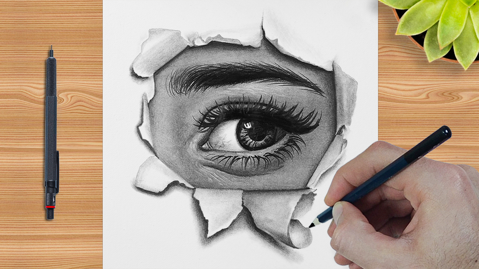 Creative 3D pencil drawings by Ben Heine – Vuing.com