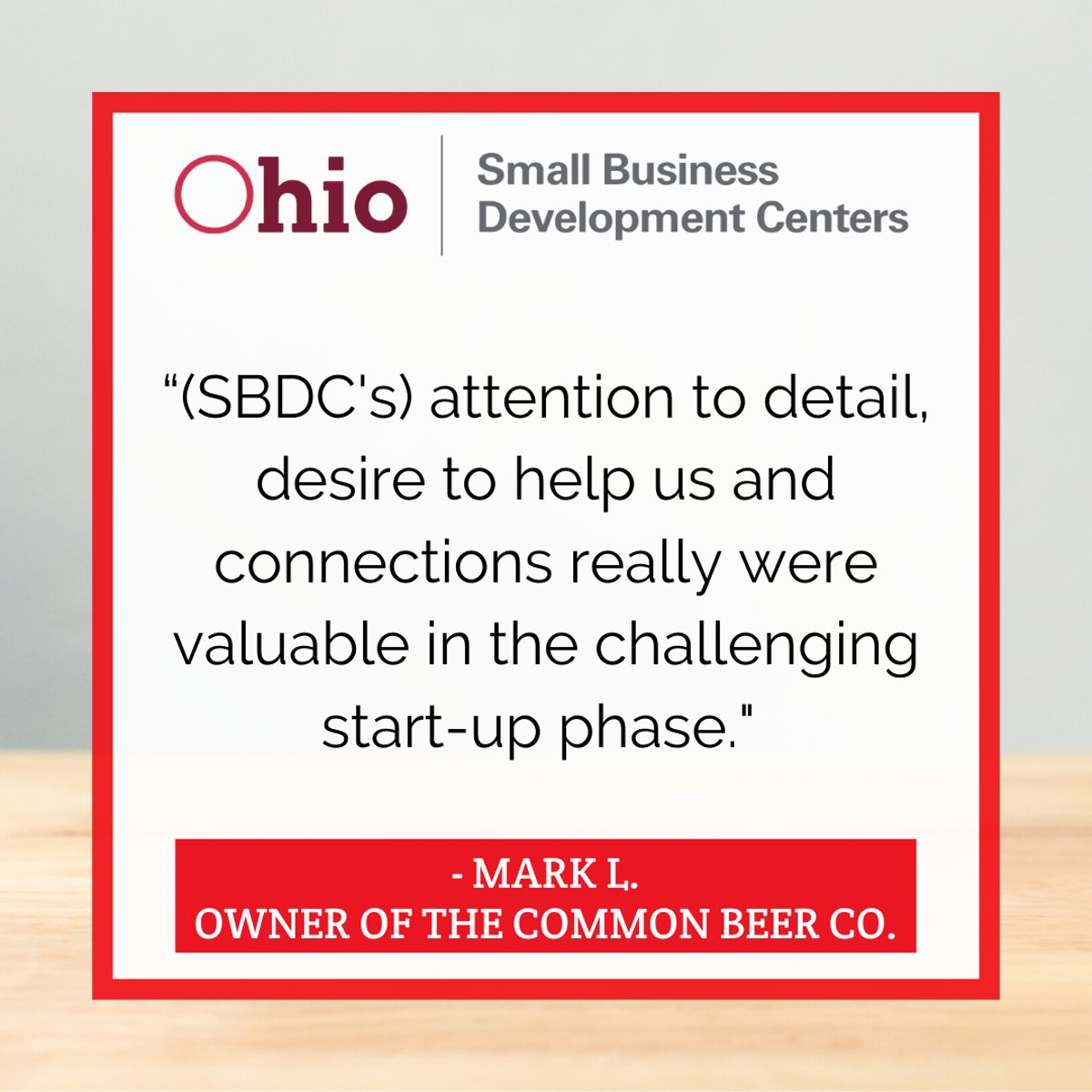 SWOhioSBDC's tweet photo. Thank you for the kind remarks, Mark! Is your start-up in need of #business advice? Contact us to schedule a no-cost consultation. https://t.co/khB5TuUO59 #SouthwestOhio #smallbusinessowner #SWOHSBDC #SMB #entrepreneur #TestimonialTuesday https://t.co/7TvyOa5ztA