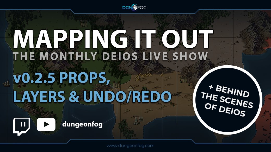 DungeonFog's tweet photo. 🌎Our DEIOS Stream "Mapping it Out"

If you always wanted to see more of the things going on behind the scenes, it's the perfect time to tune in!

6 pm UTC ⏰ on
→ https://t.co/sA5YwwQv71
→ https://t.co/R7Rn9x5bnm

#mapmaking #worldbuilding #deios https://t.co/E6TUByzGkR