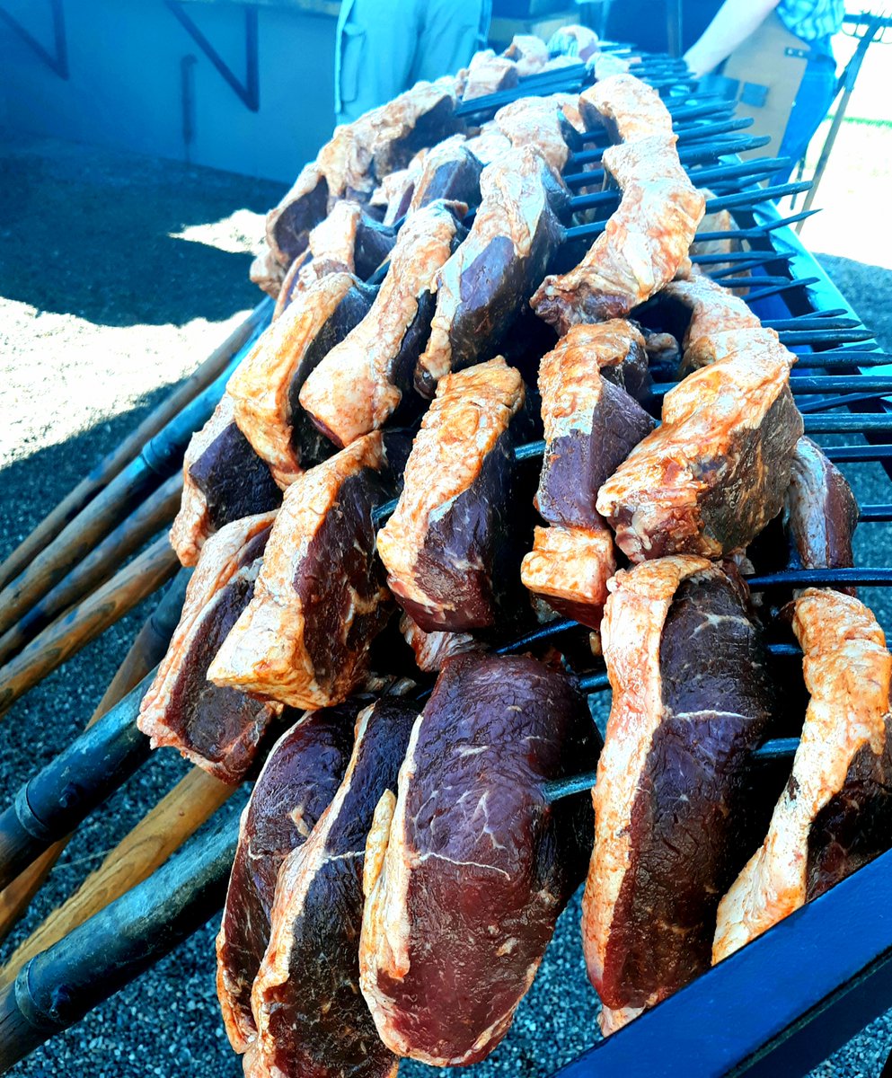 Not gonna lie - the steak was pretty good #pitchforkfondue <a href="/VisitMedora/">Medora Convention & Visitors Bureau</a> <a href="/MedoraND/">Medora, ND</a> - if you've never been, bump it up in your bucket list and get out to <a href="/NorthDakota/">North Dakota Tourism</a> and experience the North Dakota Badlands!