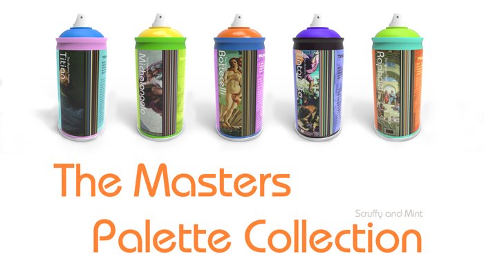 AdrianLloyd__'s tweet photo. The Masters Palette Collection is an incredible interpretation of the visual art experience during the pandemic. The limited edition of just 5 cans is now available on @opensea 
#OpenSeaNFT #streetart #masters #italianrenaissance #spraycans #getone 
https://t.co/5gymvk8L1W https://t.co/PsLw1LMMwR
