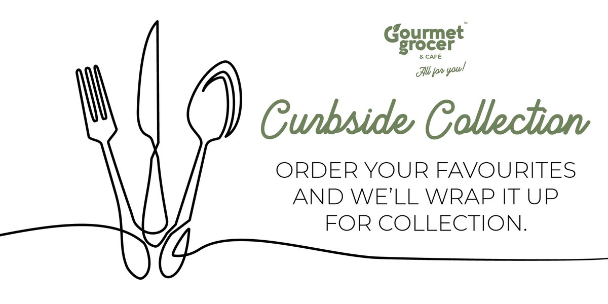 Order your favourite bites and we will wrap it up for a curbside collection. While you're here, pick up a delicious foodie treat and a hot cup of coffee from <a href="/CoffefeSA/">Coffefe</a> 

#TheGourmetGrocerSA #Foodie #CurbsideCollection #HomeChef #Delicious