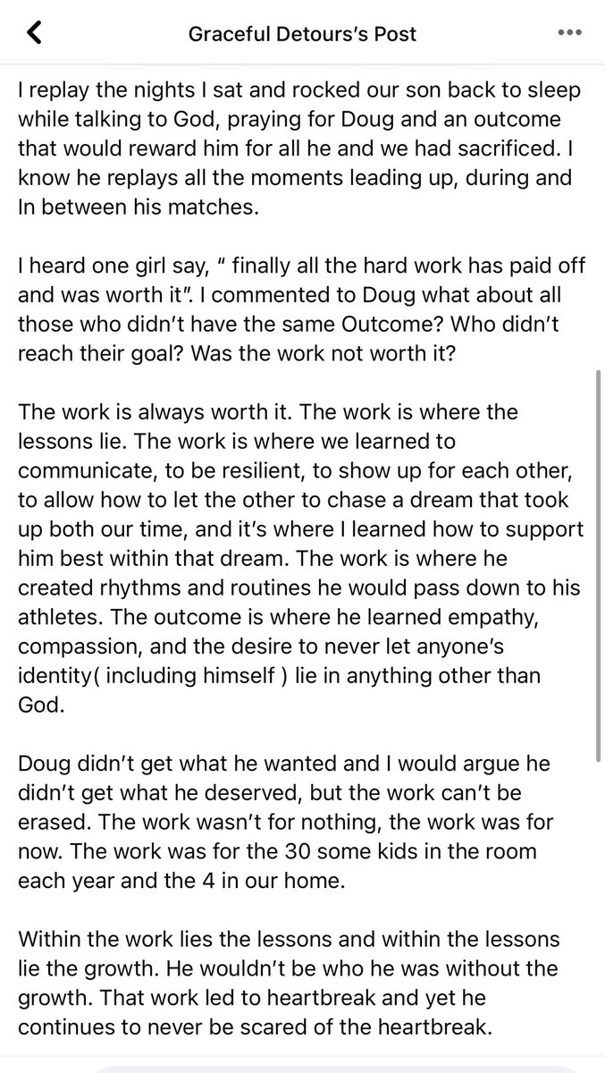 allysonschwab's tweet photo. •the Olympics•

“Big dreams can create big heartbreak. The kind of heartbreak that doesn’t go away. The kind of heartbreak that makes your spouse wonder what’s worse: getting to the pinnacle of your sport and In a way failing or never be given the opportunity to fail?” https://t.co/6lYeCfHLqQ
