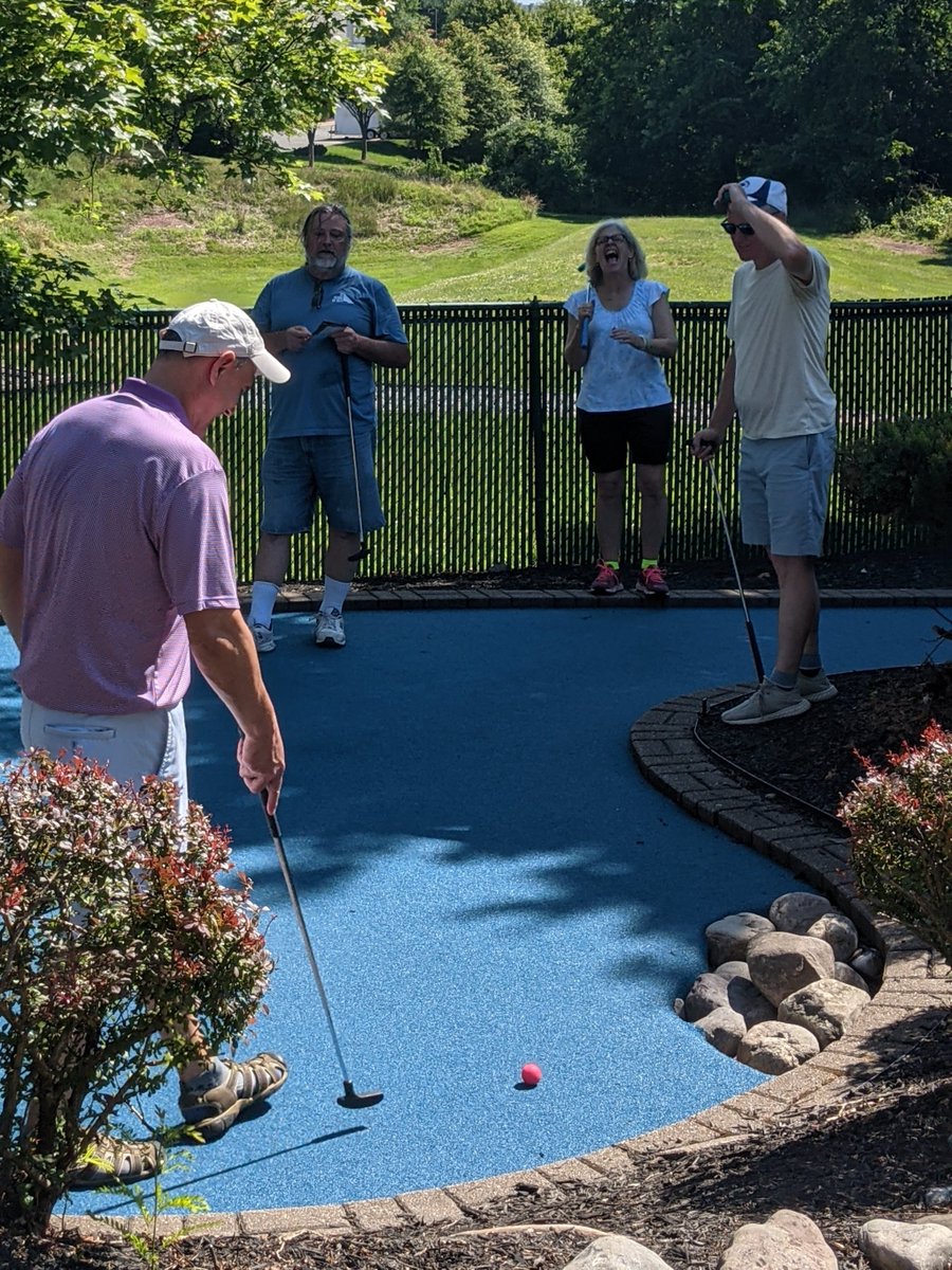 astiusa's tweet photo. ASTi's 2021 Summer Putt-Putt Golf Day was an Ace⛳️
#30yearsofASTiAdventures #ASTiAdventures #puttputt https://t.co/nUFFGjn4D2