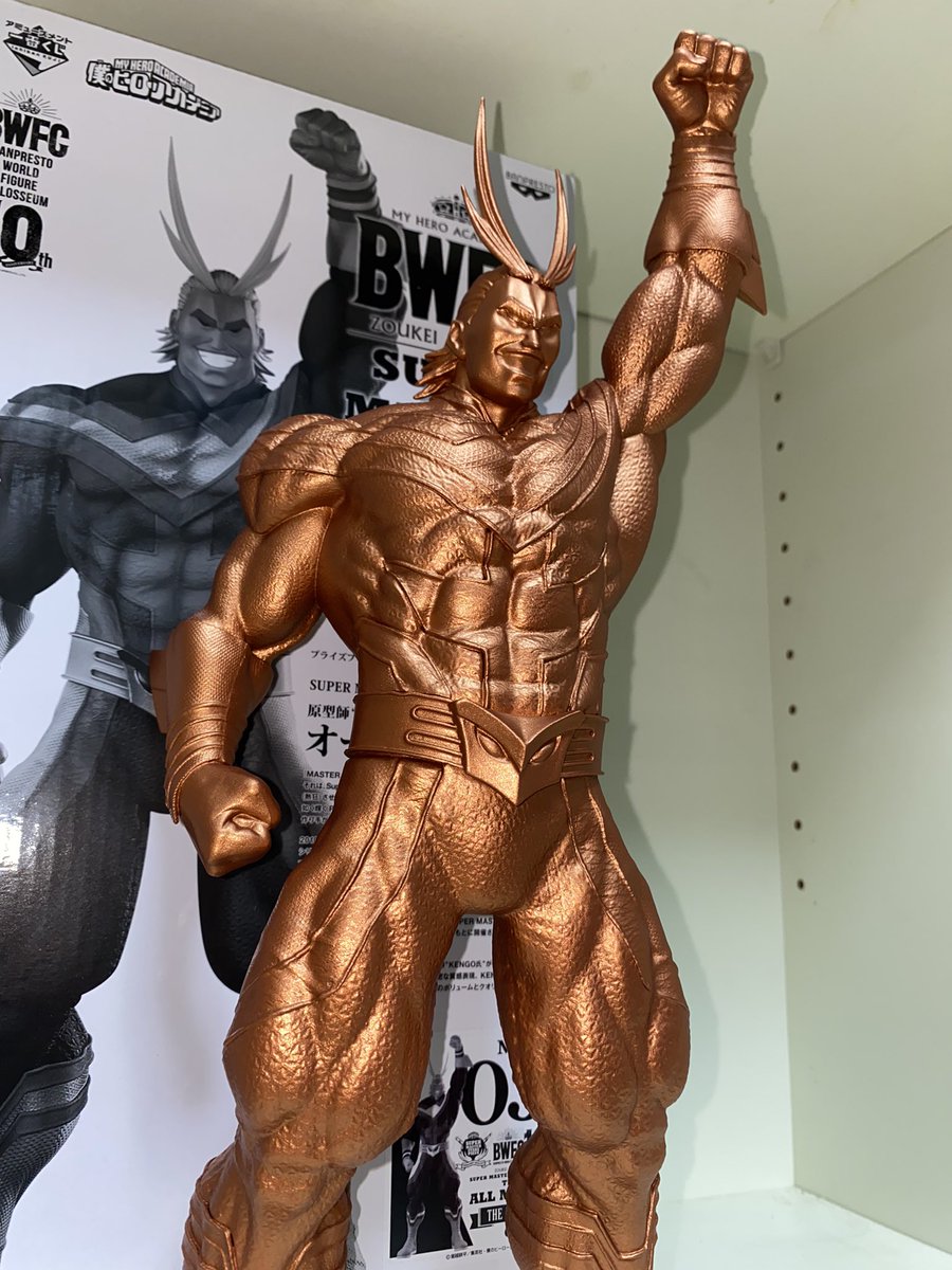 平和の象徴像 #SMSP #オールマイト #ヒロアカ #リペイント #一番くじ