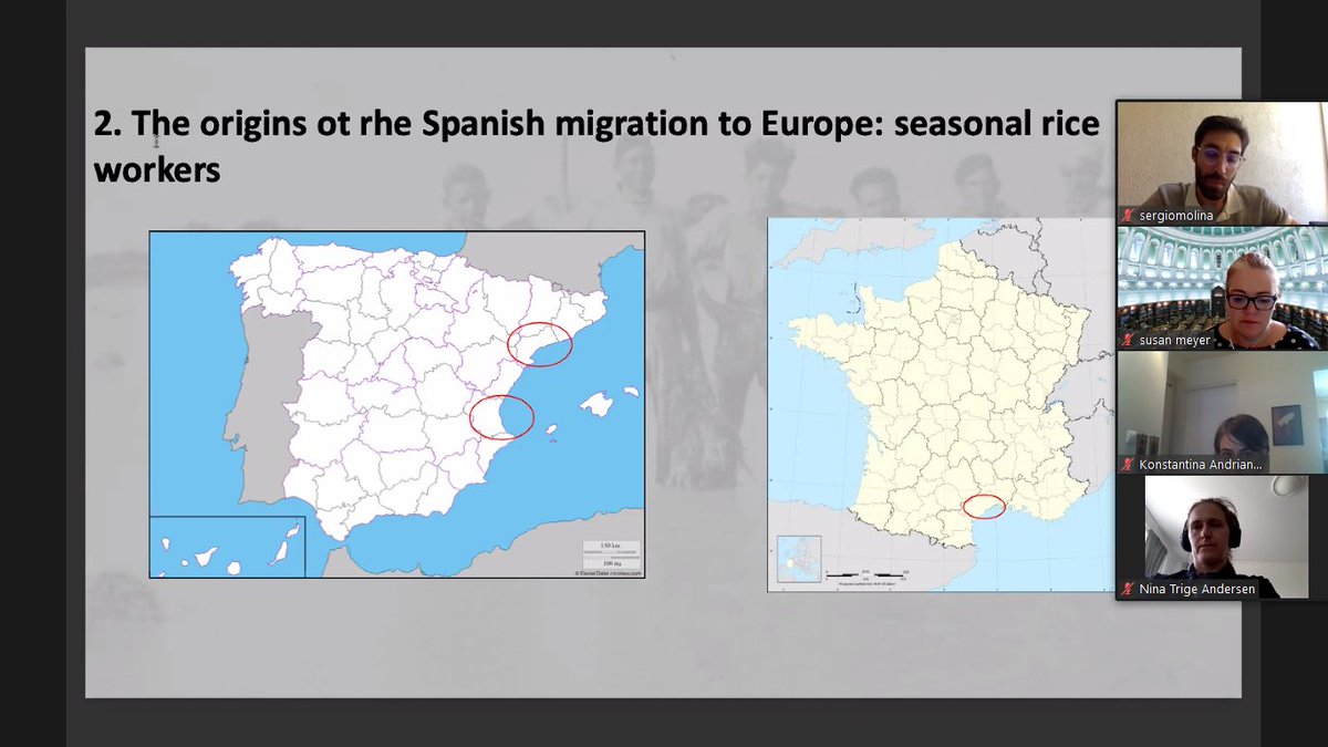 For the first paper of our fifth panel, Sergio Molina Garcia discusses the push-pull factors that led Spanish rice workers to emigrate to the Camargue region in France! #movinglabour https://t.co/Q8nibCn1Ws