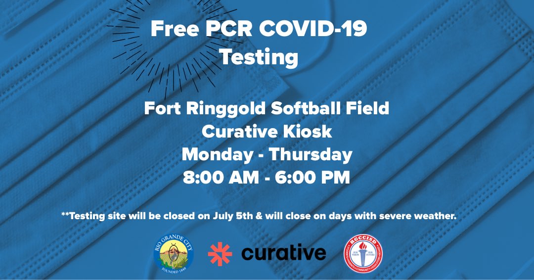 Rio Grande City Tx Rio Grande City Cisd Also Has Helped With Bringing Free Covid Testing Continued Operation Hours Will Be Mon Thurs 8am 6pm When Weather Permits You Can Sign Here