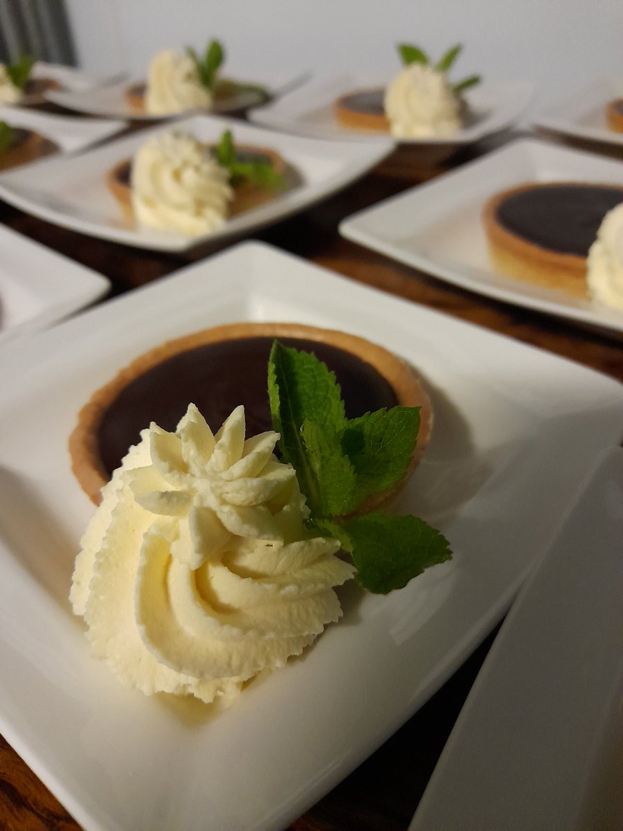 Chocolate Tart with Chantilly Cream #busyday <a href="/SodexoYarm/">Sodexo@Yarmschool</a> <a href="/YarmSchool/">Yarm School</a>