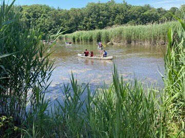 A day on the Nissequogue River with HT Campus Ministry 🚣‍♀️💚