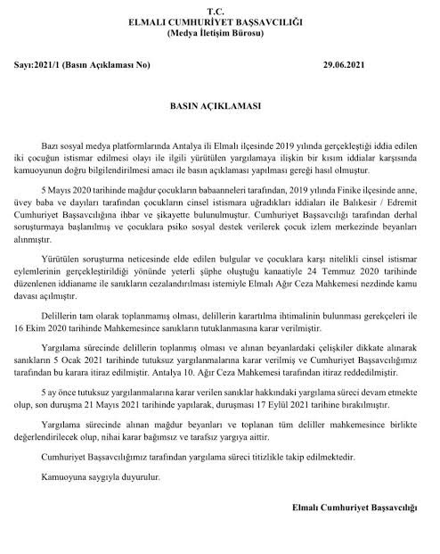 #elmalıdavası 
Melun olayın hukuki süreci ektedir.