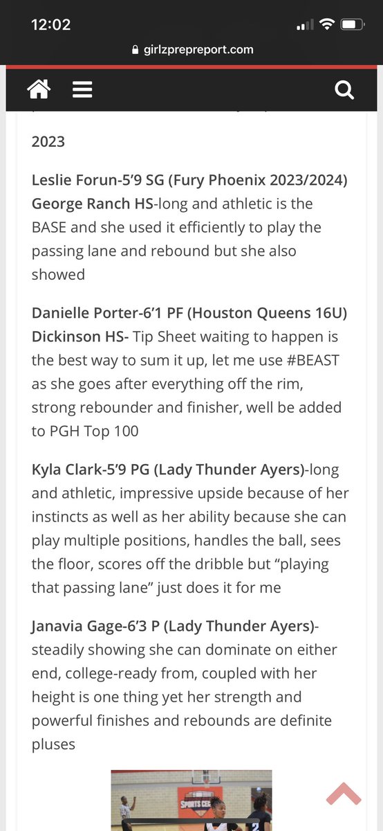 <a href="/girlzprepreport/">Girlz Prep Report</a> Thank you for recognizing <a href="/ForunLeslie/">Leslie Forun</a> .