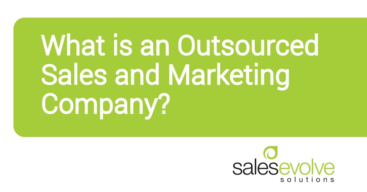 Salesevolve's tweet photo. What is an outsourced sales and marketing company? We break it down for you here ➜ https://t.co/Yhxm8sZjKd

#salesoutsourcing #outsourcedsales #marketing https://t.co/S3CCvWO0yz