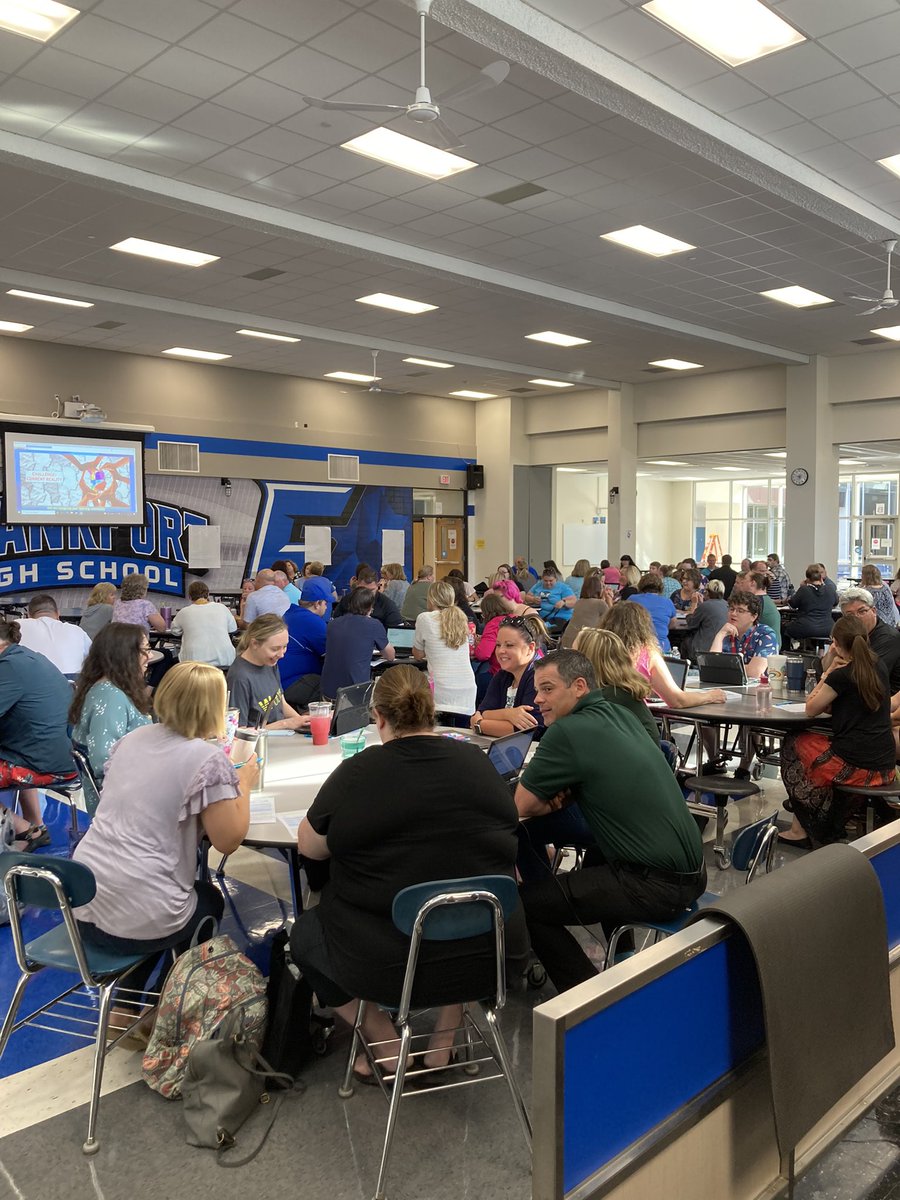 CSF staff growing this week through the PLC at Work Live! event! #LifelongLearners  #hotdogpride