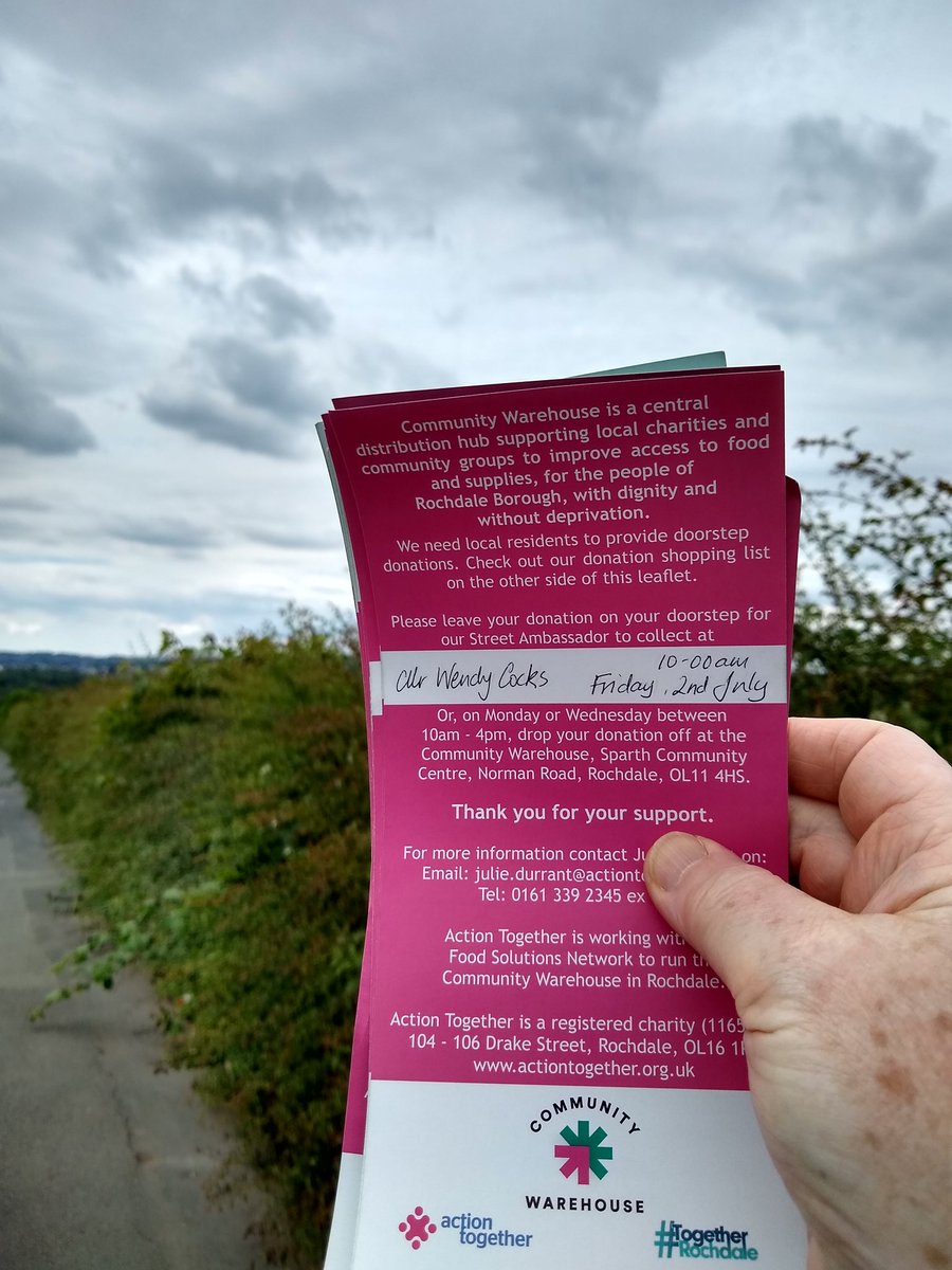 Out delivering my # Street Ambassador leaflets.

If you didn't get a chance to talk to me today, I'll be back on Friday.