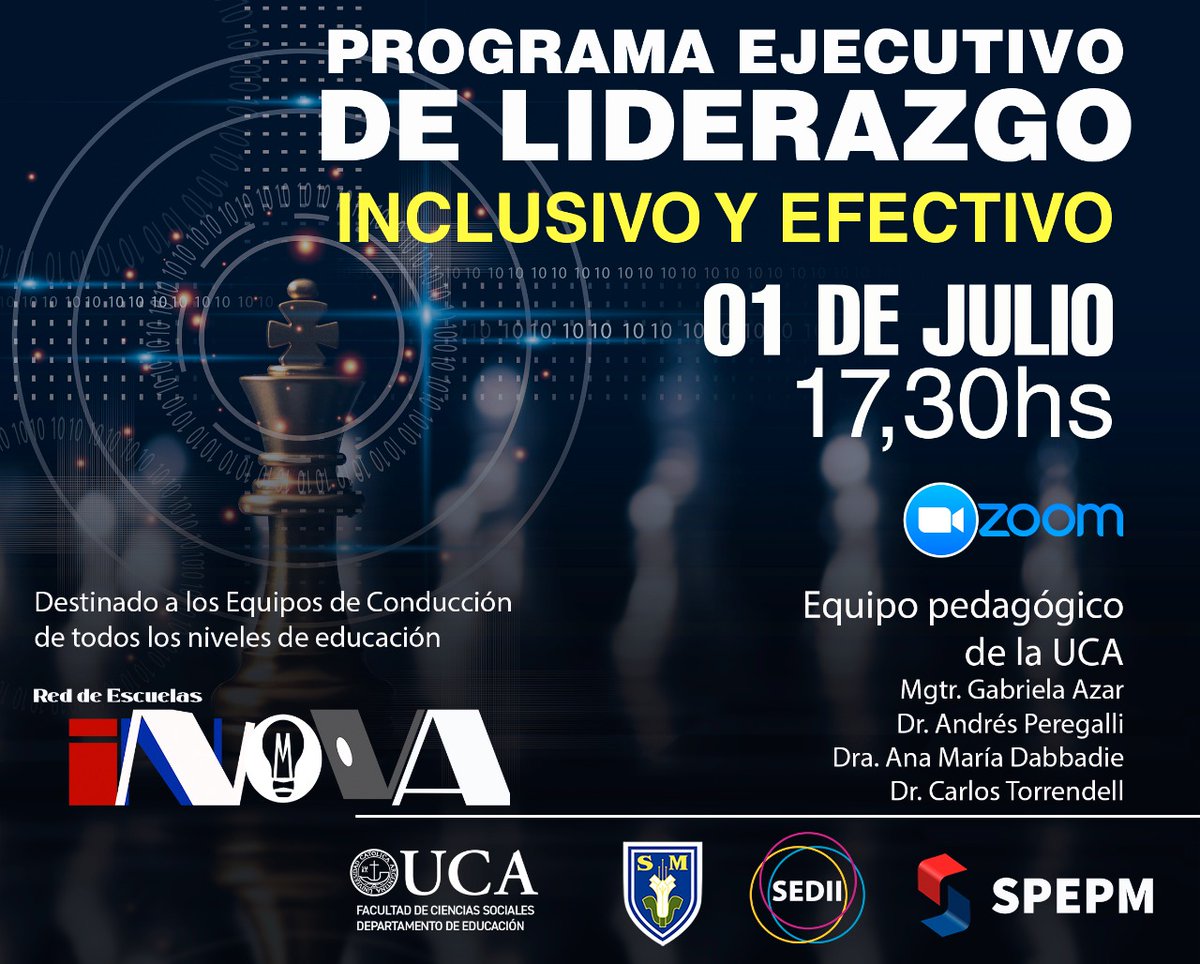 DecutRojas's tweet photo. #SantaMariaInnova  te invita 👇

🗓 Jueves  1 de Julio  
Programa ejecutivo de liderazgo inclusivo y efectivo.

💬 ID de reunión: 890 1693 7931
💬 Código de acceso: 609107
.
.
.
#RedDeEscuelasInnova 
#TrabajoColaborativo 
@SantaMaria_ok https://t.co/OoiV6PZ6GY