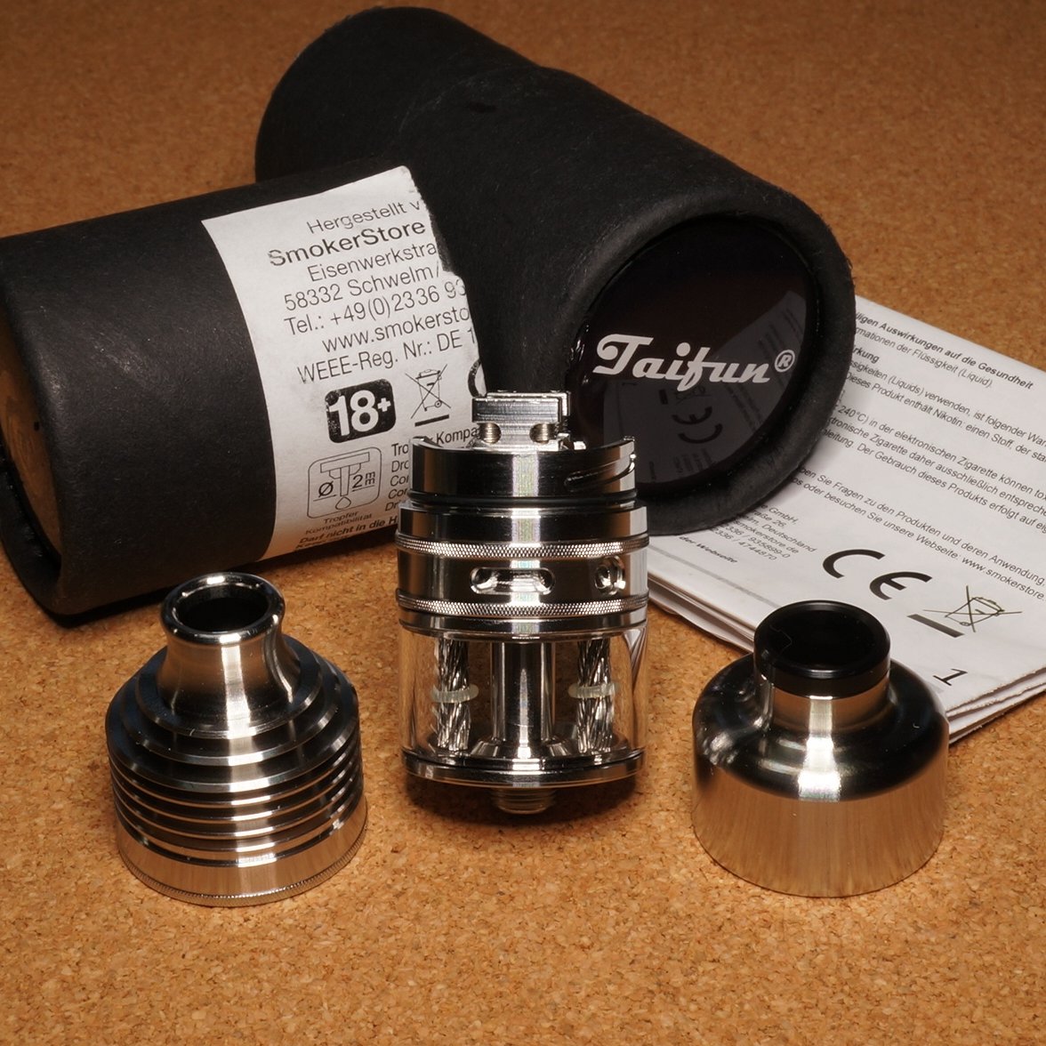 VAlphaline's tweet image. SmokerStore｜Taifun GX RDTA 入荷！国内入手困難の大人気アイテム。使用感さえも気になる事なくコンデションは極上！更にオプション Taifun GX - Slam Cap も付属しますので、是非お見逃し無く！😍😍😍 DM大歓迎 #SmokerStore #Taifun #GX #RDTA #HighEnd #Vape #vape好きな人と繋がりたい #vape放出