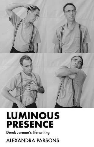 alexandrparsons's tweet photo. My book 'Luminous Presence: #DerekJarman's life-writing' is coming out this October from @ManchesterUP. It's so exciting seeing it come to life. Here's the final cover design with gorgeous photographs by Howard Sooley #queer #lifewriting https://t.co/hLXde3Q86w