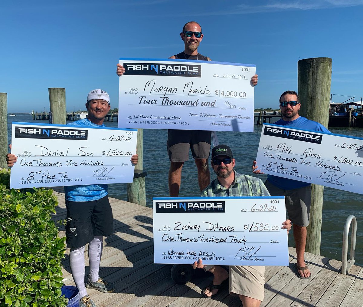 Congrats to the winners of the 2021 Fish N Paddle Saltwater Slam!! Many thanks to Brian Roberts, Atlantic Tackle, Robert Field, and all of the sponsors and anglers for making this an incredible kayak fishing event!!

#oceancity #maryland #kayak #fishing
