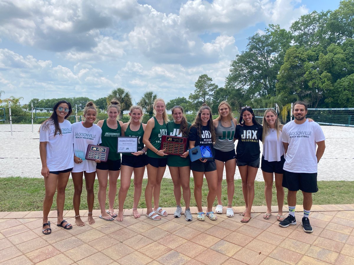 JAX_Dolphins's tweet photo. We'll get things going today with team awards. 

First, the Outstanding Team GPA Award. The first winner, the team with the highest overall GPA out of teams with a roster of 20 student-athletes or less, is Beach Volleyball.

#JUPhinsUp #JAXPYs https://t.co/J8LRVuVn7D