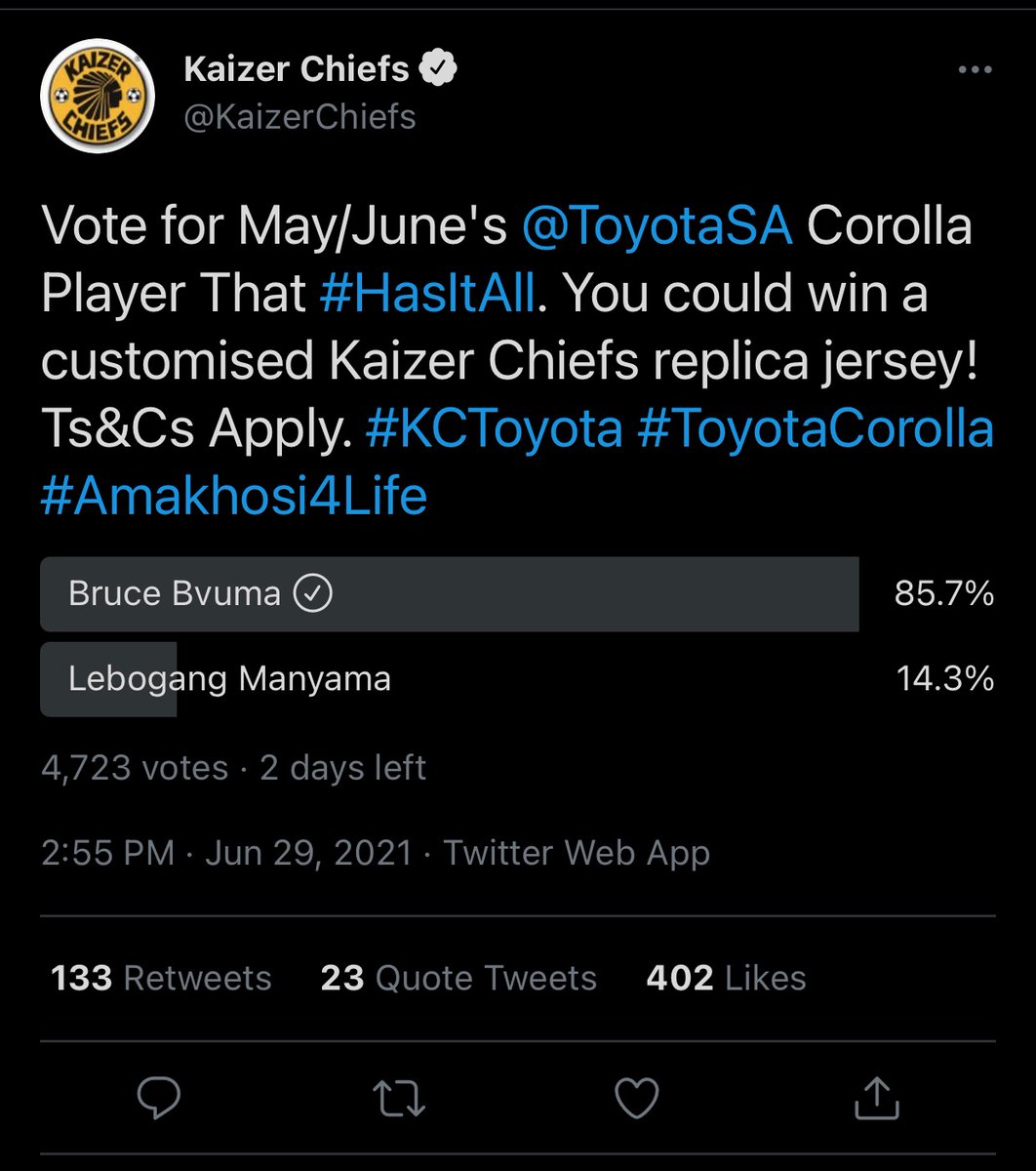 ThapeloSaul's tweet photo. @KaizerChiefs @ToyotaSA https://t.co/XeNDNRelzn