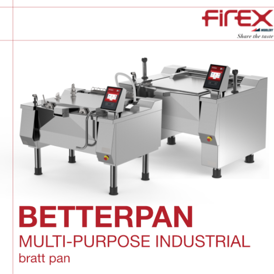 Firex_official's tweet photo. #Cucimix, #Betterpan and #Easybratt: a bratt pan for every need with capacities from 30 to 310 litres. Discover more: https://t.co/qGIsuGc1jX

#foodservice #foodprocessing https://t.co/5Nh0jqddNo