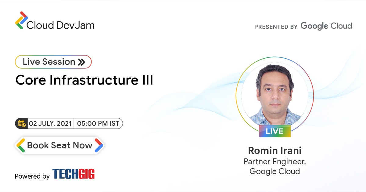 techgigdotcom's tweet image. Join our speaker Romin Irani, Partner Engineer, @GoogleCloud_IN in the final #webinar session of the #CoreInfrastructure series and understand different compute products on GCP for developing & deploying applications.
Register now: bit.ly/3xWI11U
#TechGig #CloudDevJam