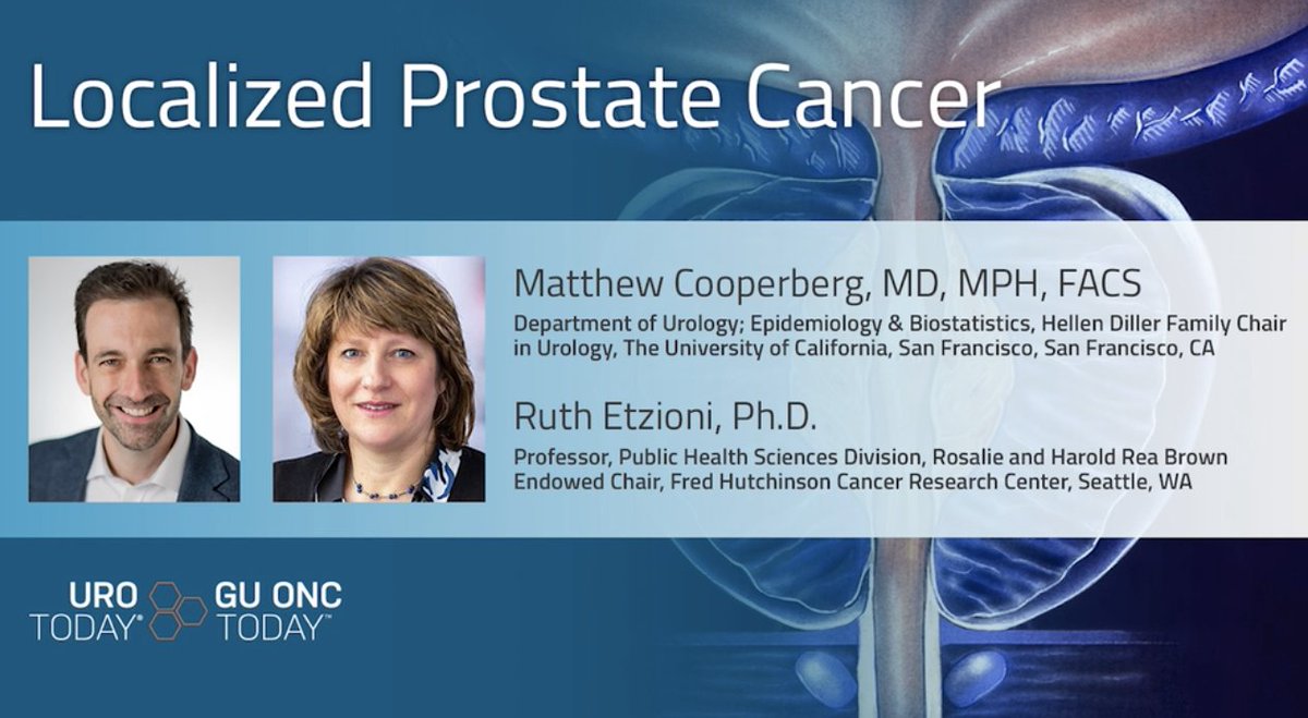 urotoday's tweet photo. #ProstateCancer modeling: The #CISNET Prostate Group. Ruth Etzioni, MD @fredhutch joins @dr_coops @UCSFCancer in a discussion about the role and history of prostate cancer modeling based upon PSA. #WatchNow on UroToday > https://t.co/2AW2IxTh5R https://t.co/SLJn6Zn8cB
