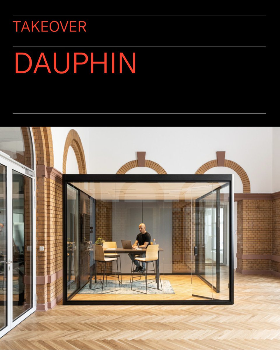 1/2 When back to the office equals back to workplace distractions, the Bosse range of acoustic solutions meet the need for privacy, meeting spaces and focus work. <a href="/DauphinAmericas/">DAUPHIN</a> bit.ly/3jZlMmj