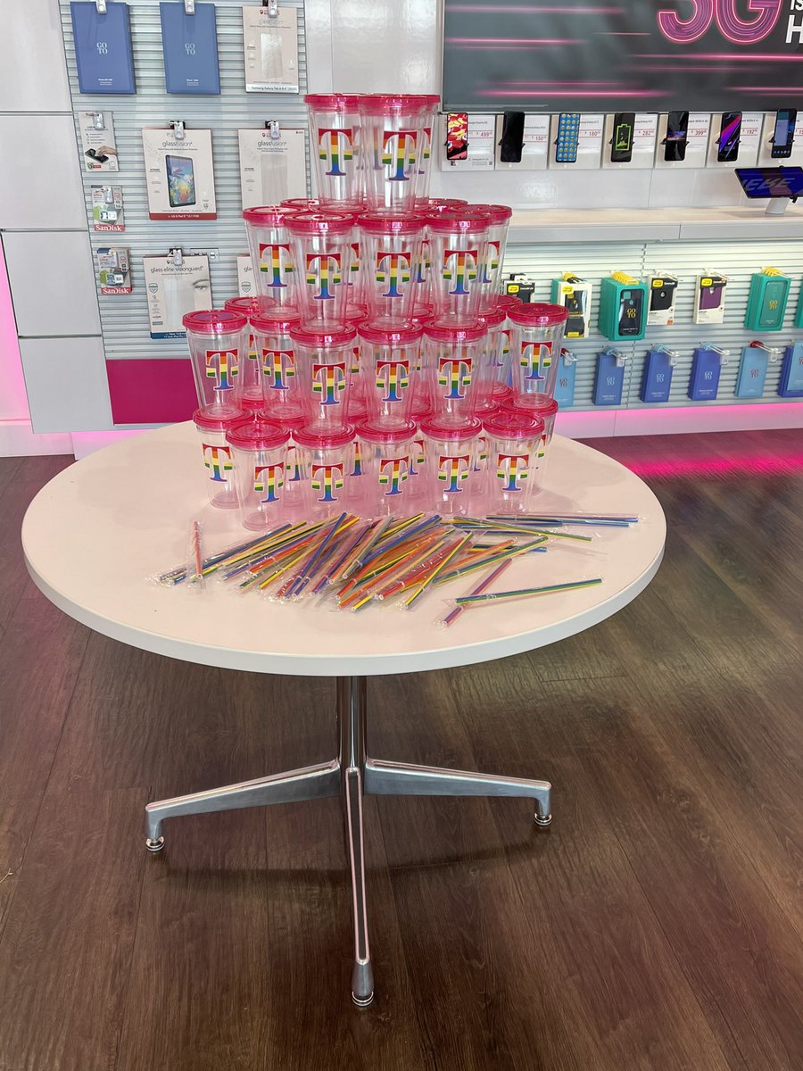 Noss_Harrison's tweet photo. Come to T-Mobile on veterans parkway and get your T-Mobile Pride Cup for #TMobileTuesdays https://t.co/fYXjWMpiIb