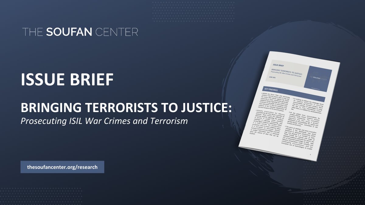 TheSoufanCenter's tweet photo. .@UNITAD_Iraq has found “clear and convincing evidence” that ISIL attacks against the Yazidi community in Sinjar constituted genocide. 

Read our new #IssueBrief for analysis on how to #BringTerroristsToJustice 👇
https://t.co/a3TQB6WSdj https://t.co/0vyVg3VMmZ