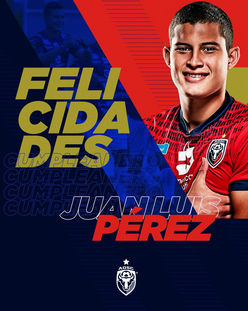 AD San Carlos on Twitter: &quot;🎂 Muchas Felicidades a nuestro jugador Juan  Luis Pérez en el día de su cumpleaños 🎁 #SanCarlosMasQueFutbol #Toros 🐂  💙❤️… https://t.co/1Q94BEFVnh&quot;