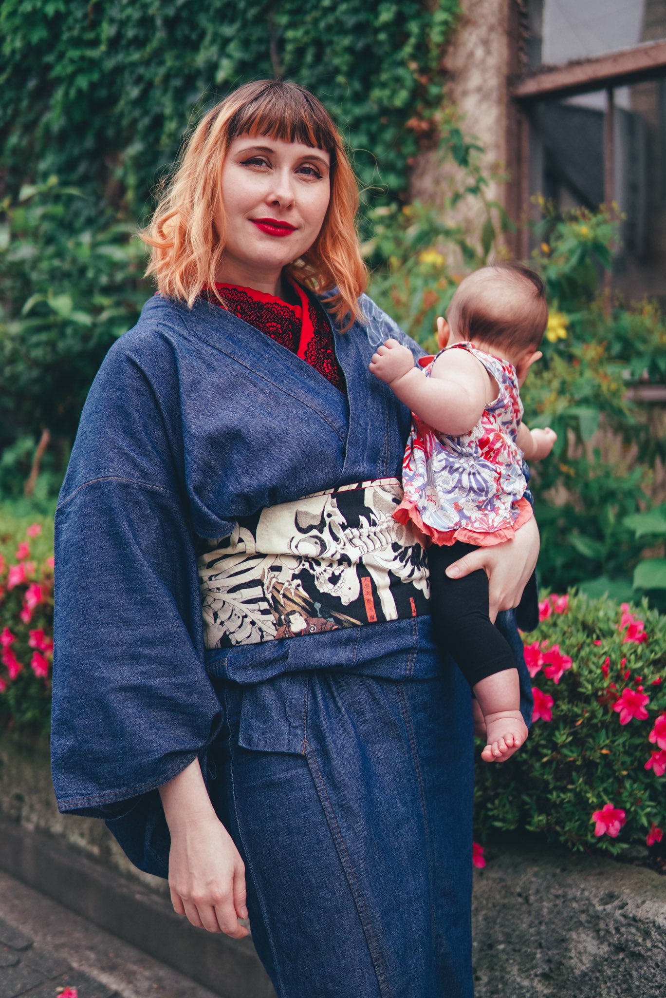 Anji Salz 着物を着て授乳したり 数時間車を乗ったり赤ちゃんを抱っこしたりした姿はどんな感じかなー と思った方へどうぞww 襦袢と着物は腰紐3本 伊達締めや衿芯など全てなし 着物で授乳の仕方を動画に撮ってみようかなー 普段着物 T