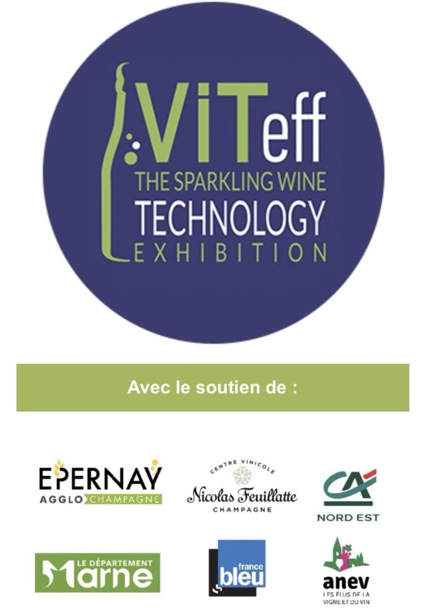 Heureux de voir les @elusduvin devenir les nouveaux soutiens du @VITeff aux côtés de #EpernayAggloChampagne @DptMarne @cvcnf @ca_nordest @fbleuchampagne #Champagne #Sparkling #Bubbles #Innovation #Territoires #Oenotourisme #Viticulture #Economie #Vinification #France #World