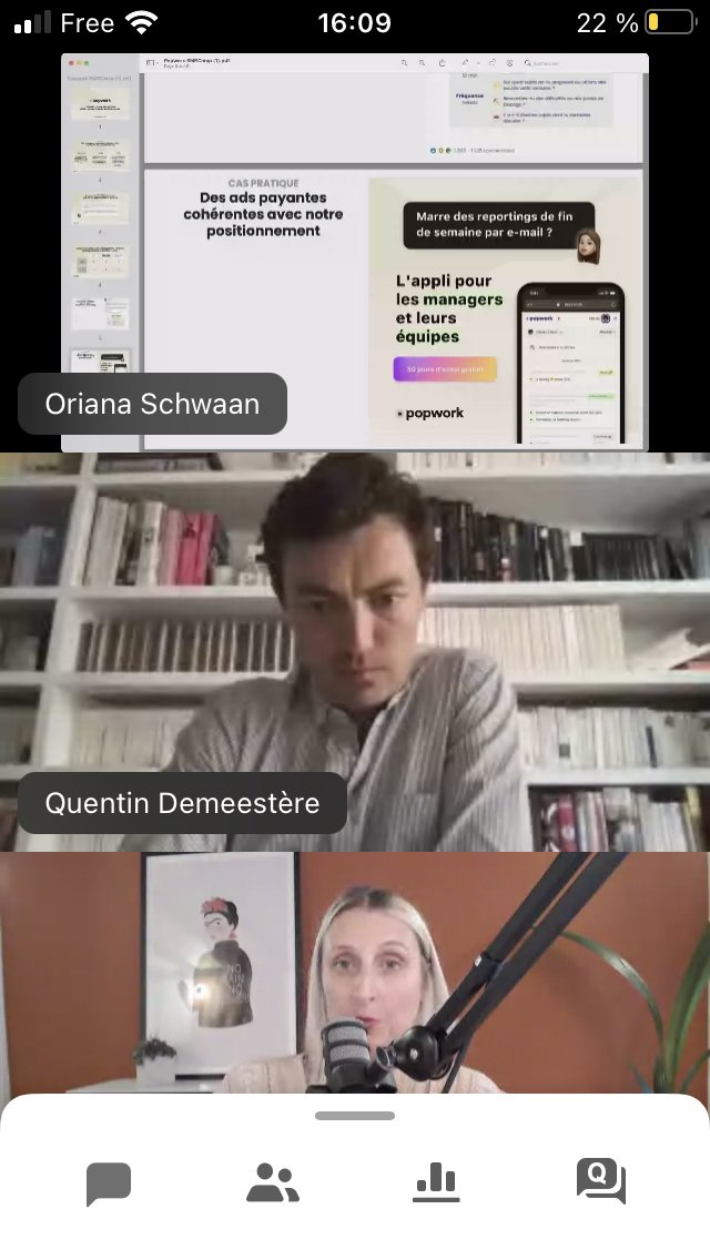 SMBCamp's tweet photo. La conviction d'@OrianaSchwaan, notre co-organisatrice : la force de @popdotwork réside dans l'équilibre entre simplicité et réflexion ! 💪 🤗
.
#Process #Modele #Management #Nice06 #SMBCamp https://t.co/Y4ANXkJoUn