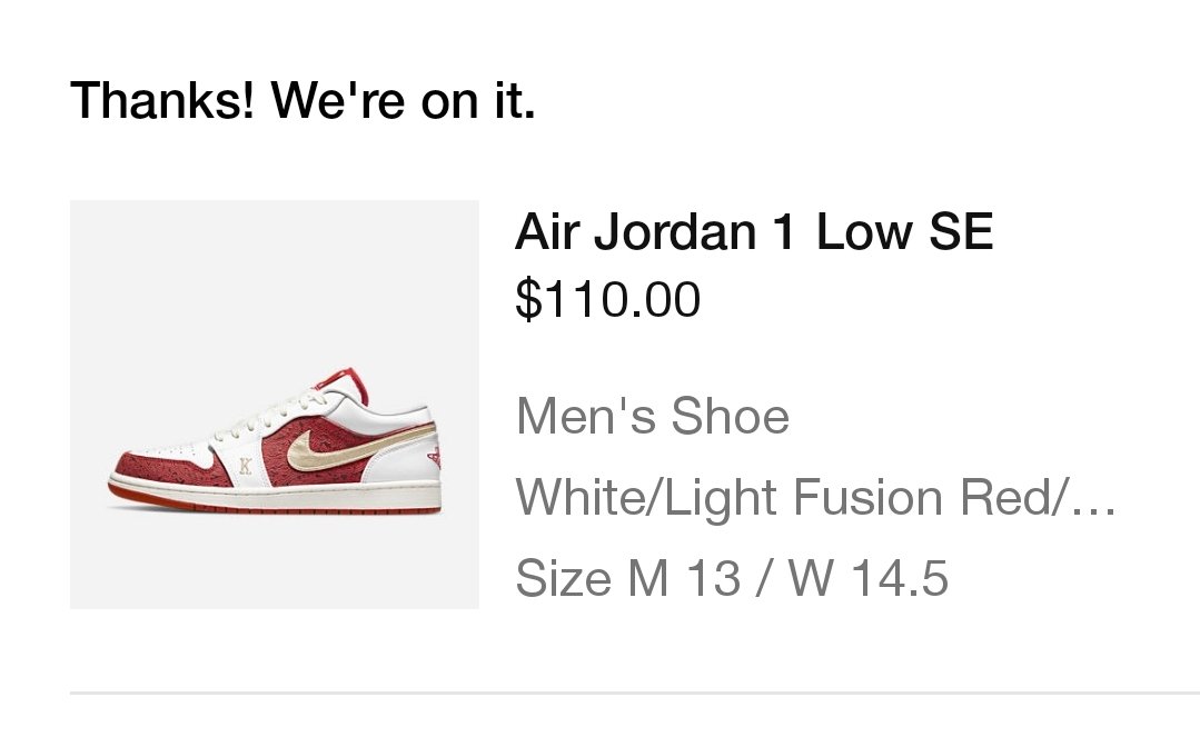 CheapBeastYT's tweet photo. @KicksFinder Finally got a W https://t.co/e1izrckyZG