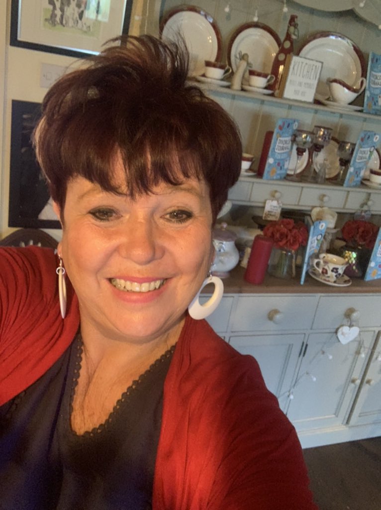 SueAtkins's tweet photo. OMG thought I was doing radio &amp; it turned out to be @GBNEWS live TV - good job I had my hair done today! 😂 https://t.co/mQFqqVFnGH