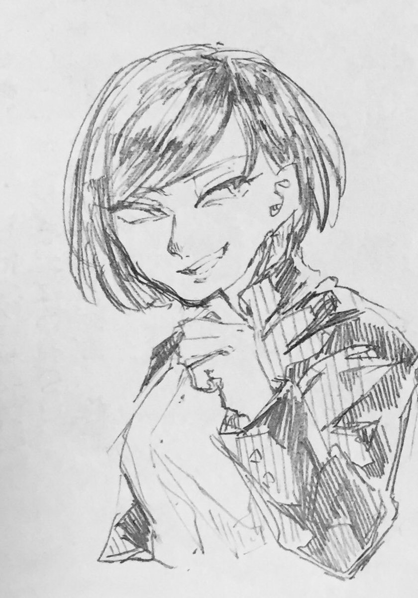 落書き楽しいなぁ〜😊😊(現実逃避) 
