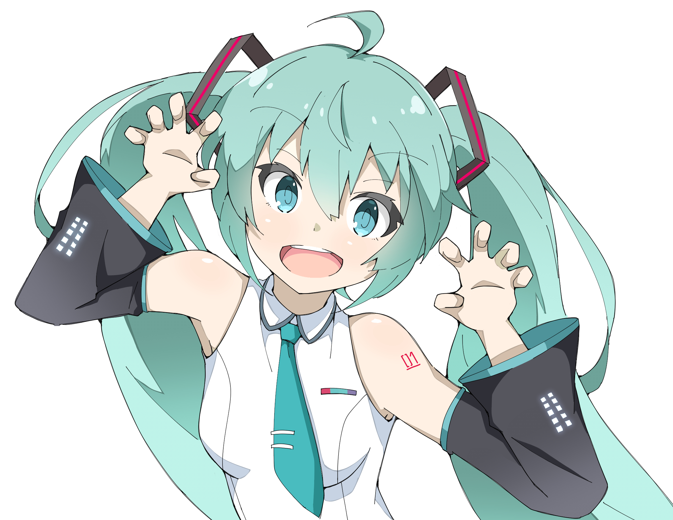 ぷち 初音ミク イラスト ツイッターtopイラスト用がおミク T Co Gto6ti6kpi Twitter