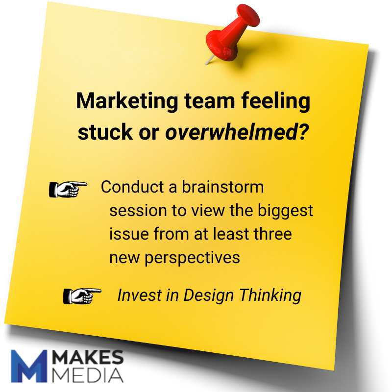 Makes_Media's tweet photo. It's beyond satisfying to help a team spark their creativity. https://t.co/R7ezJQRdm2