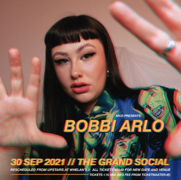 TGSDublin's tweet photo. // 𝙶𝙸𝙶 𝙽𝙴𝚆𝚂 //
@bobbi_arlo Arlo 
30th September 2021
@mcd_productions Presents 
Tickets at https://t.co/mlTuCoyw3t
--------------------------------

#cantwait #gigs #dublin #venuecollective #mcdproductions https://t.co/ptsRdkdNhN
