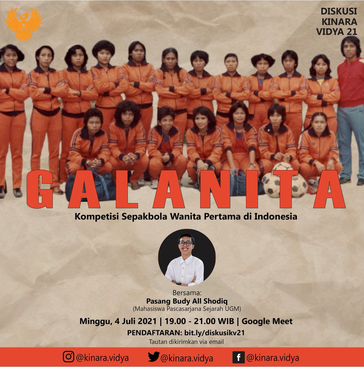 Setelah lumayan lama hiatus dan bertepatan dgn Piala Eropa yg sedang berlangsung, Kinara mengundang <a href="/all_budy/">Tole Pasang</a> untuk berdiskusi mengenai Galanita. Penasaran apa itu Galanita? Sila mendaftar pada link yang tertera ~~