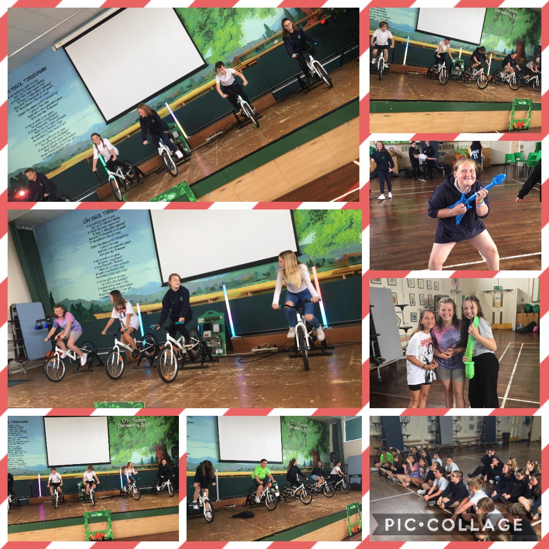 Tirdeunaw's tweet photo. Blwyddyn 6 wedi mwynhau gweithdy @YnniDa gydag Aled heddiw. Diolch yn fawr!
Year 6 enjoyed the workshop today!
#bl6 #tirdeunaw #celfyddydau #lles #addgorff #ynnida #cymreig #cymraeg https://t.co/zvkl2yv2w2
