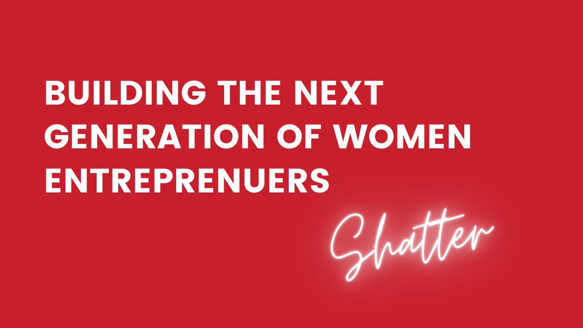 Shatter Fund (@shatterfund) on Twitter photo Shatter is building the next gen of women entrepreneurs💪🏽 Learn essential business skills from the incredible <a href="/diondraya/">Diondraya Taylor, M.A.</a>
🚨 Totally FREE!
🚨 For high school and collegiate women
🚨 Saturdays - July 10th-August 13th @ 12E
Rolling basis, email👇🏽
information@shatterfund.com Shatter is building the next gen of women entrepreneurs💪🏽 Learn essential business skills from the incredible <a href="/diondraya/">Diondraya Taylor, M.A.</a>
🚨 Totally FREE!
🚨 For high school and collegiate women
🚨 Saturdays - July 10th-August 13th @ 12E
Rolling basis, email👇🏽
information@shatterfund.com