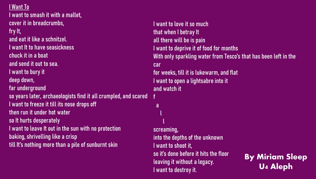 habsgirlsEng's tweet photo. Poems from U4 Aleph's summer project #creativeHabit https://t.co/8rXDebZUDm