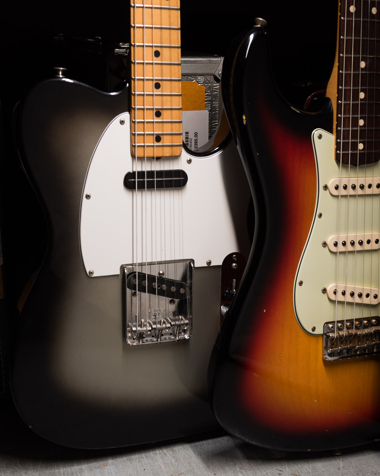 Fender telecaster silverburst deals